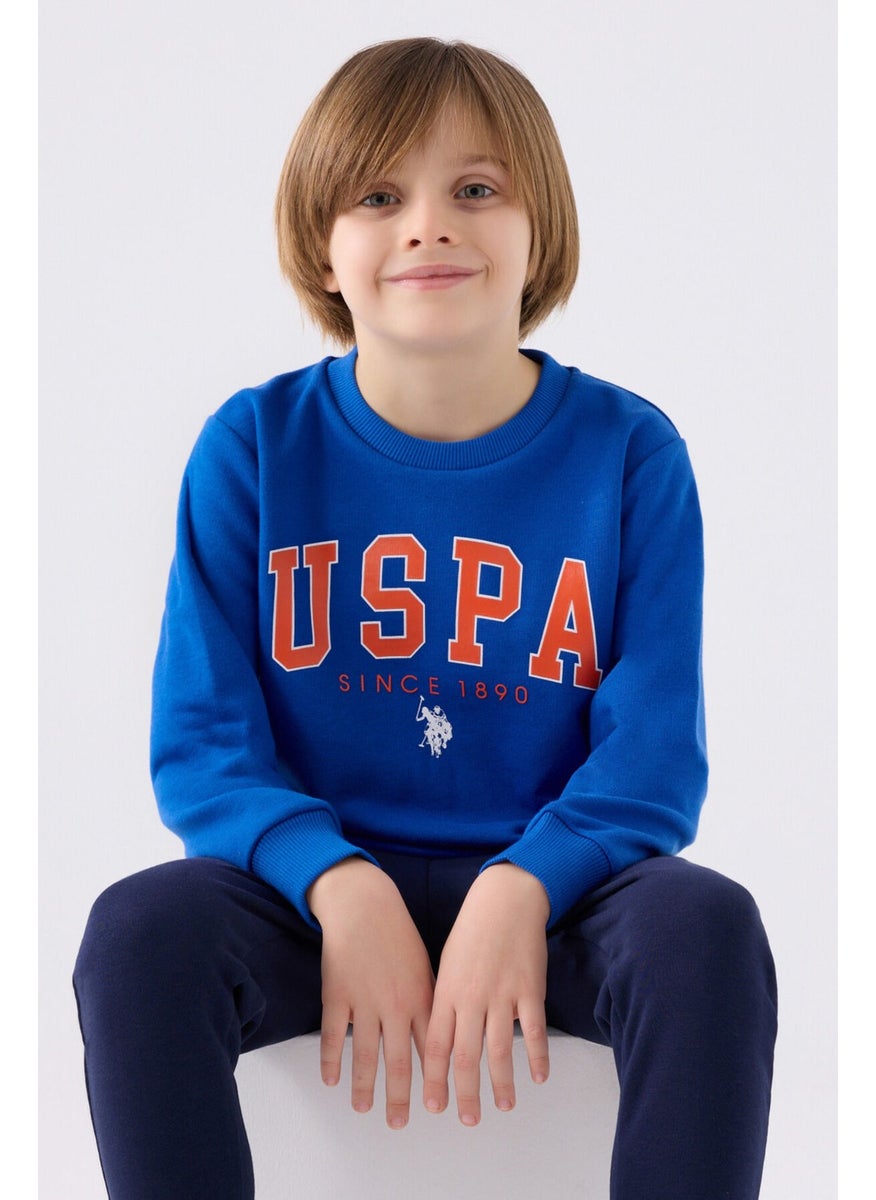 Boys Tracksuit Us1915 Cobalt