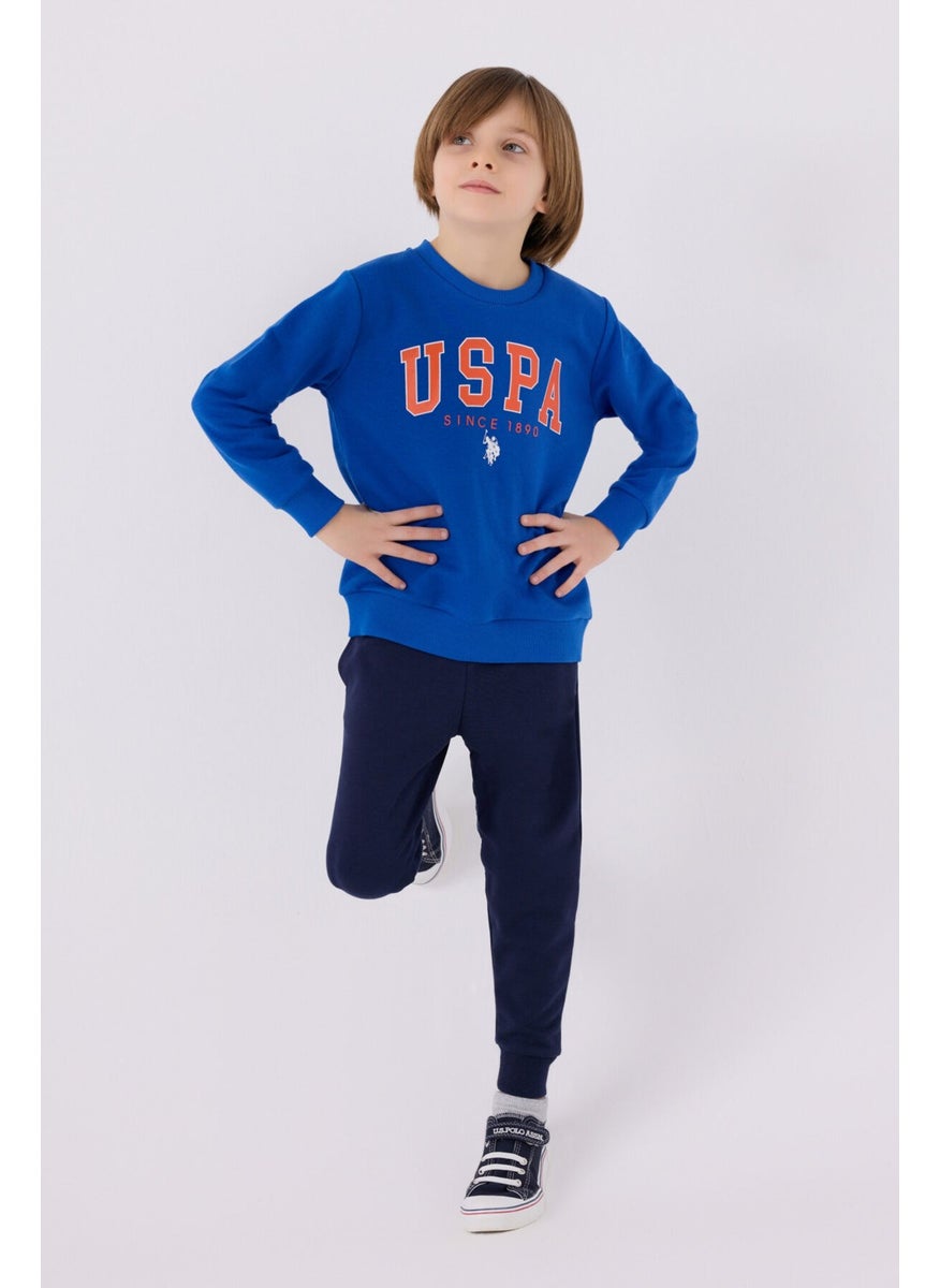 Boys Tracksuit Us1915 Cobalt