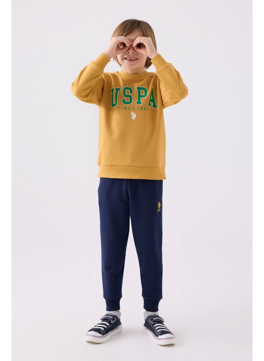 Boys Tracksuit Us1915 Mustard