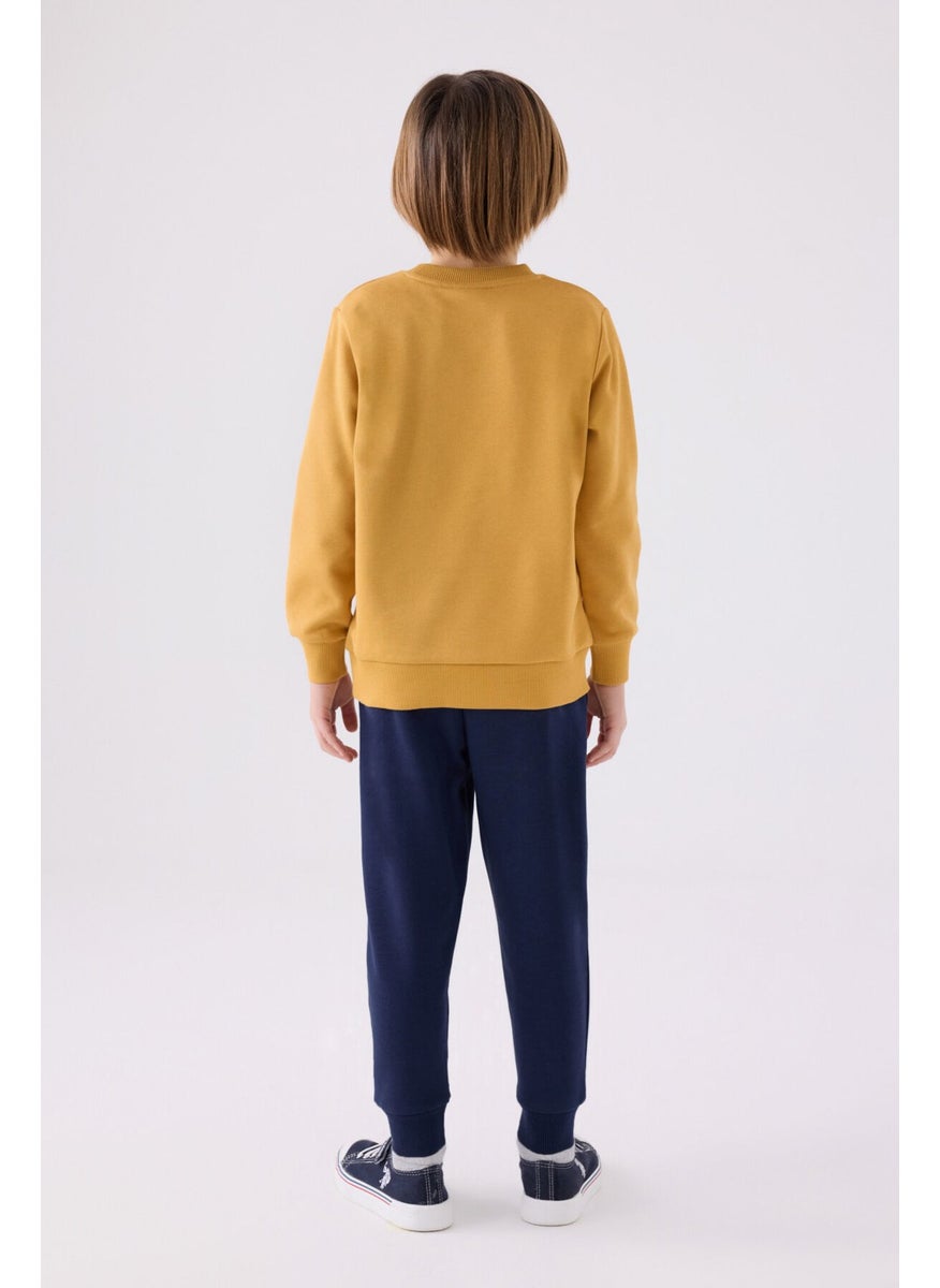 Boys Tracksuit Us1915 Mustard