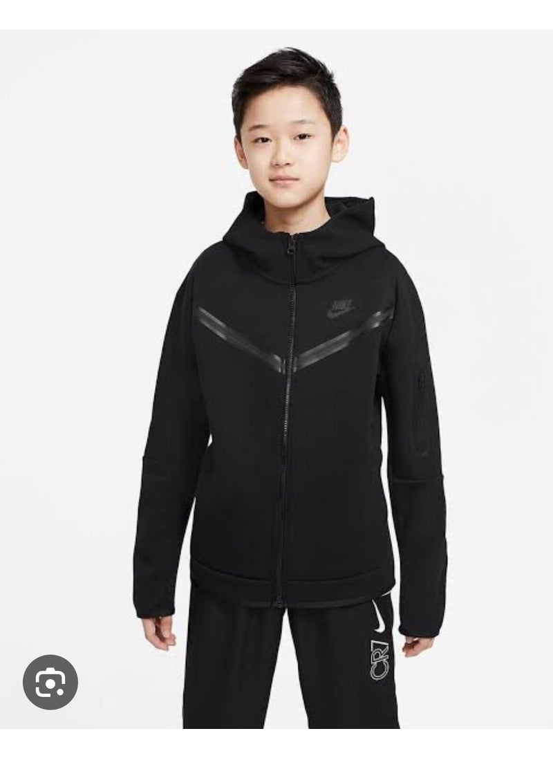 Sportswear Tech Fleece Black Kids-Youth Tracksuit