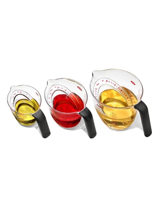 OXO Good Grips 3-Piece Angled Measuring Cup Set - Tritan Renew