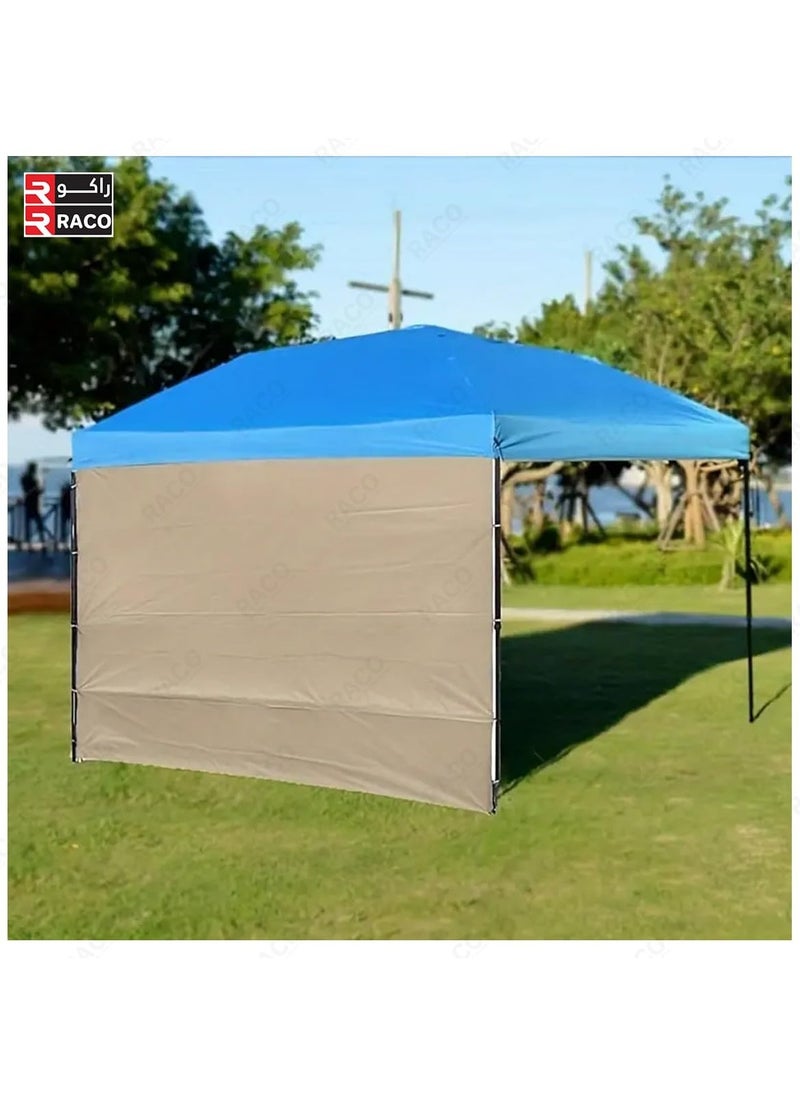 RACO UV-Protected Tent Side Wall, Canopy Sun Wall, Instant Pop Up, Waterproof, Wind-Resistant, and Durable Oxford Panel with Easy Attachment for Outdoor Canopies, Gazebos, and Camping Tents 10X6 Feet