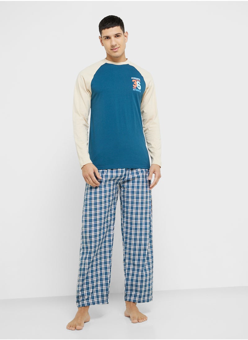 Nightwear T-Shirt & Pants Sets