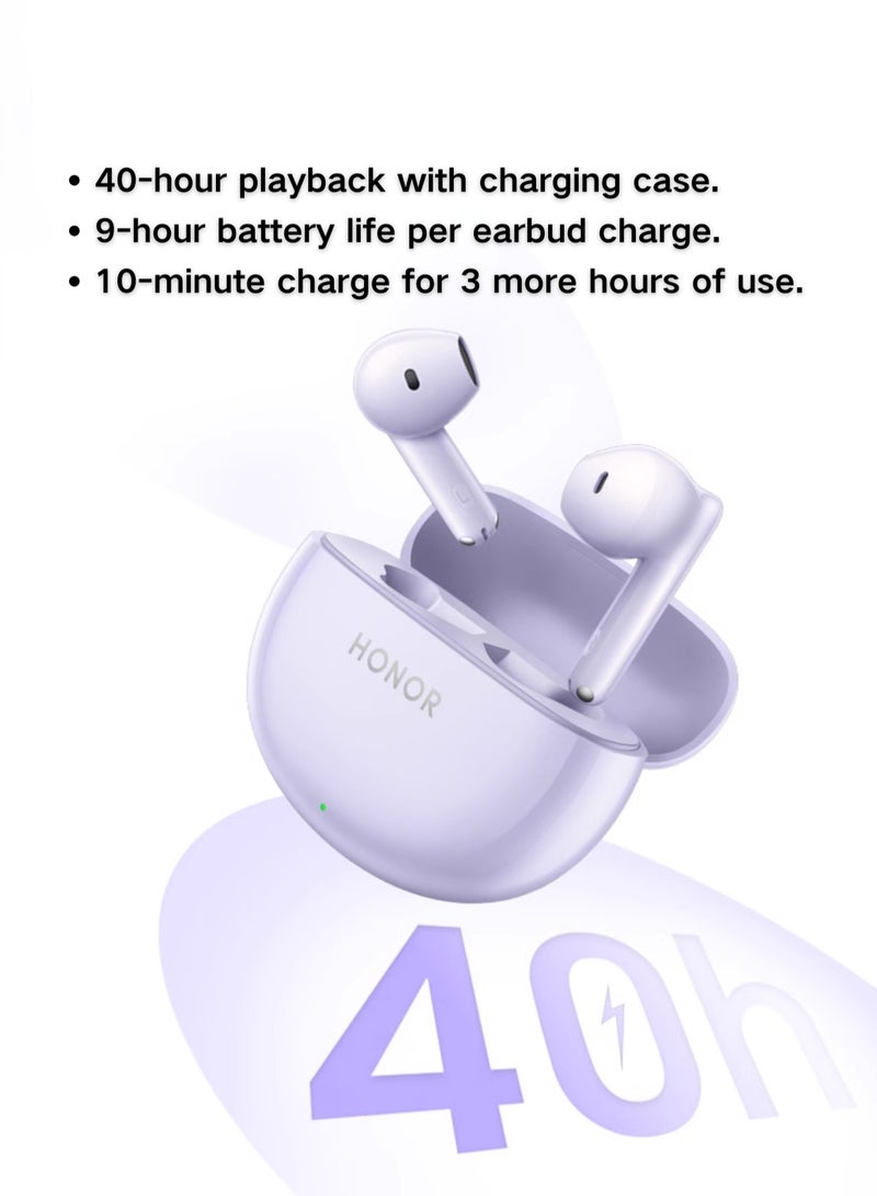 Earbuds X8 - 40 Hours Battery Life, Fast Charge, 10mm Drivers, AI Noise Reduction, IP54, Bluetooth 5.3 - Ultimate Wireless Earphones Experience Yellow