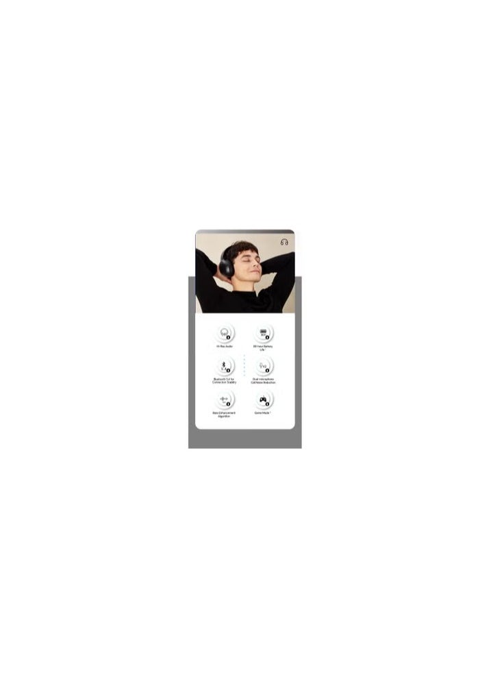 Honor Choice VZ Sport Mate Headphones 80 Hours Battery Life Black
