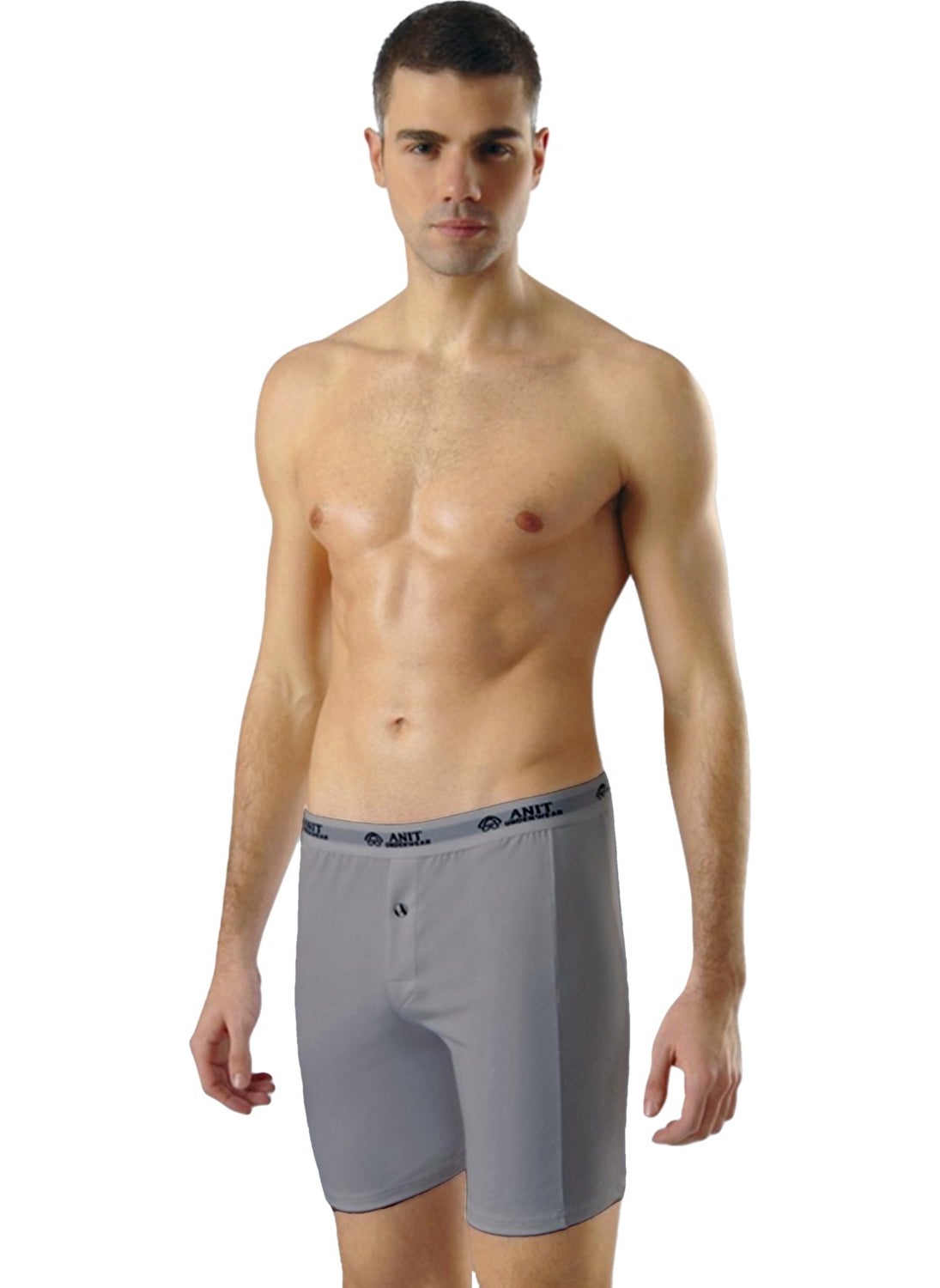 Anit 2 Piece Men's Lycra Long Boxer