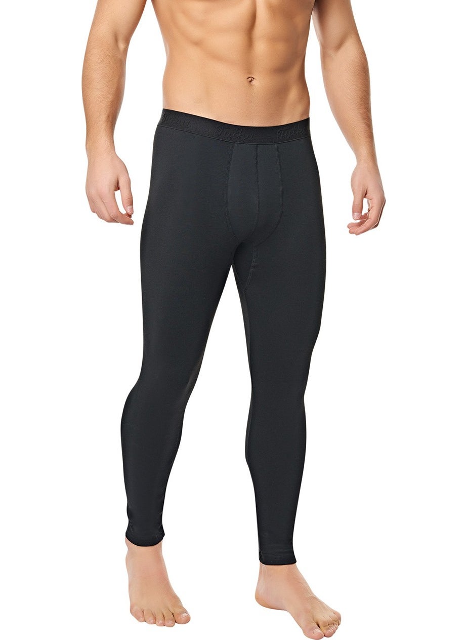 Men's Raised Thermal Underwear Tights Bottom 3-Pack