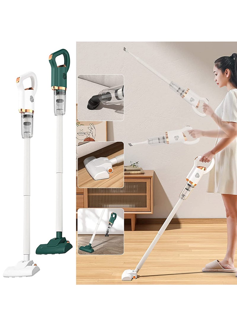 Cordless Vacuum Cleaner 2 in 1 Wireless Cleaner Stick Vacuum Rechargeable Battery Handheld Vacuums with 7500Pa Powerful Suction