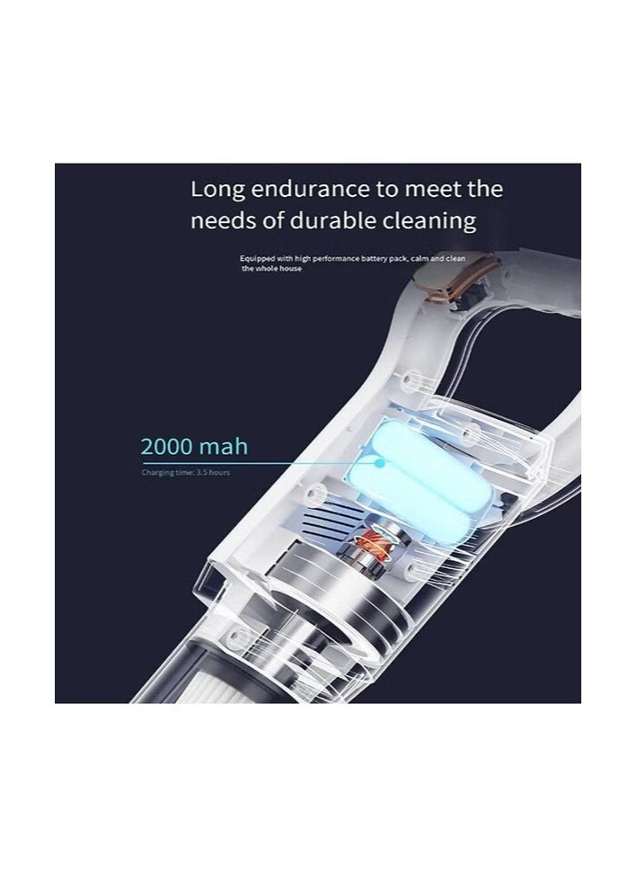 Powerful 120W Handheld Wireless Vacuum Cleaner FH 268 - Lightweight & Portable