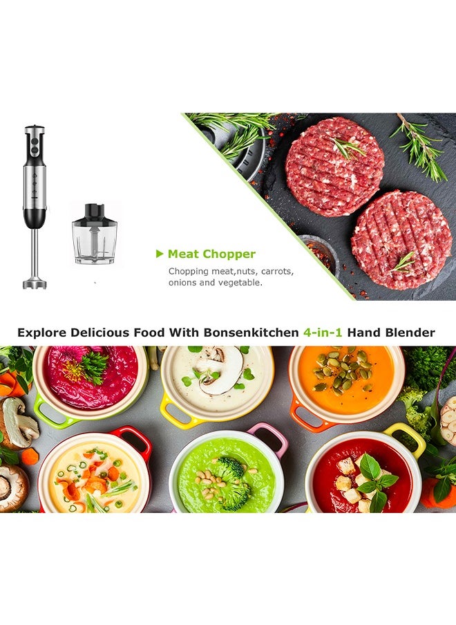 4 in 1 Electric Hand Blender Set 1000W SG-0045