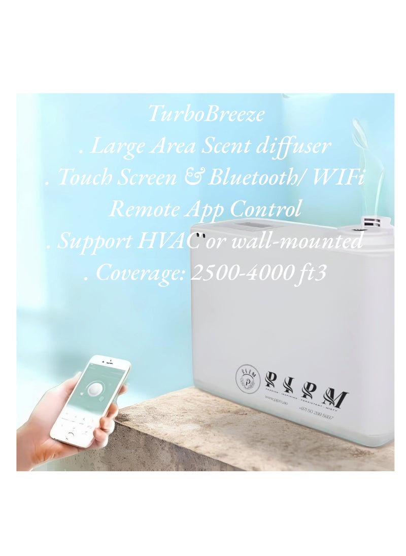 TurboBreeze - Ultra-Powerful Diffuser with AC Compatibility
