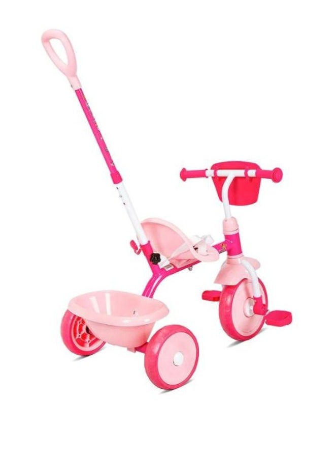 Spartan Paw Patrol Tricycle With Pushbar For Girls