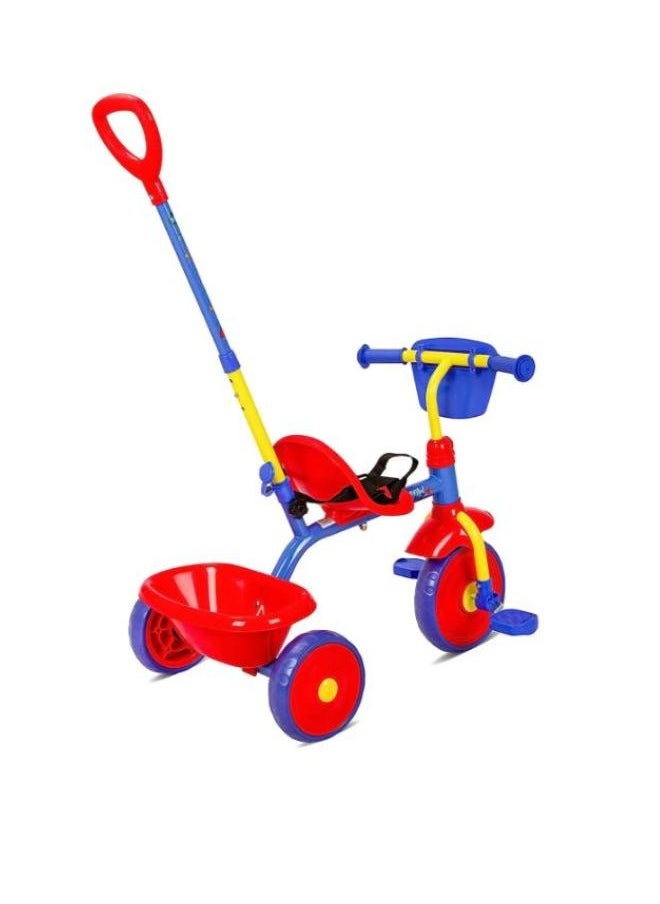 Spartan Paw Patrol Tricycle With Pushbar For Boys