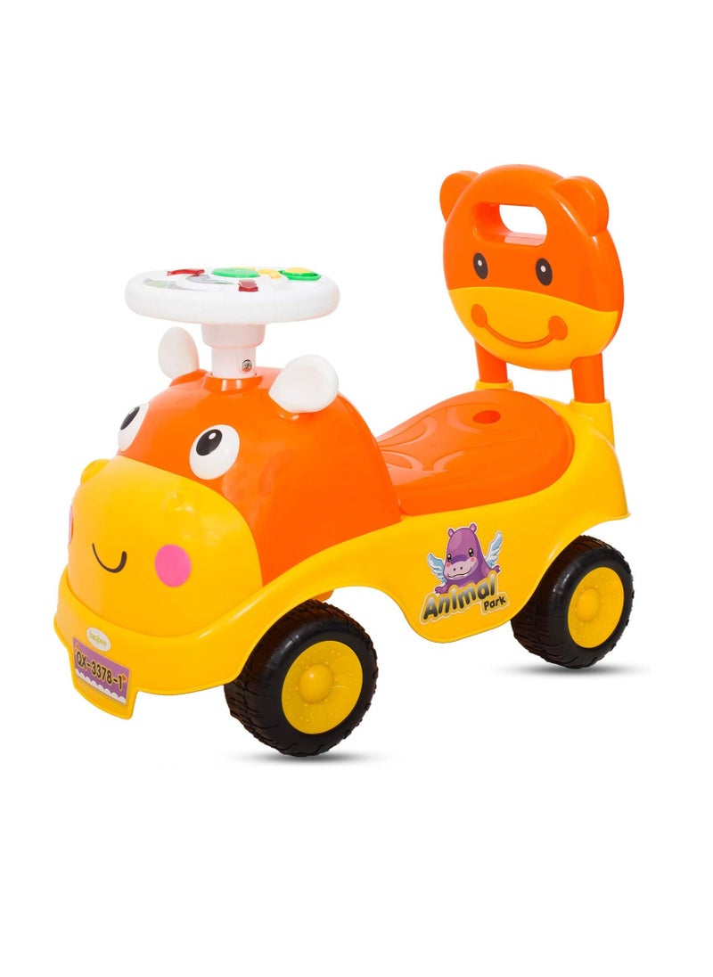 Hippo Race Kids Ride On Push Car for Toddlers Baby car Toy Children Rider & Infant Baby car Toys | Kids Suitable for Boys & Girls(1-3 Years)