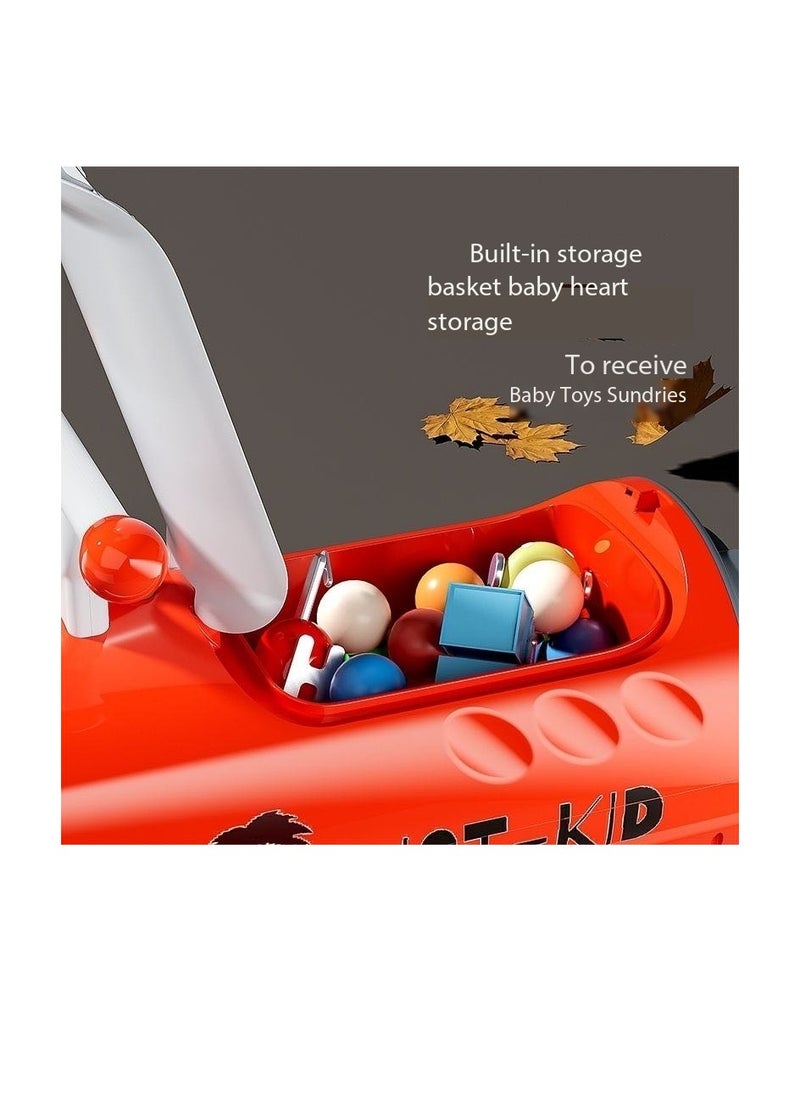 Ride on Toys for Kids,Beverage Can Shaped Ride On Swing Car,,Twist Car with Music and Light,Silent and Anti-Rollover,Ideal Car Toys for Kids and Toddler（orange）