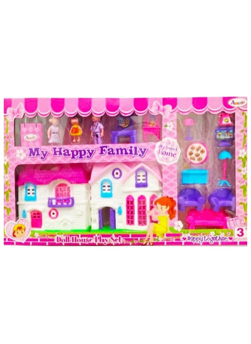 Hub Big Doll House for Girls | Role Play Doll House Set for Kids | Pretend Dream House Set for Girls