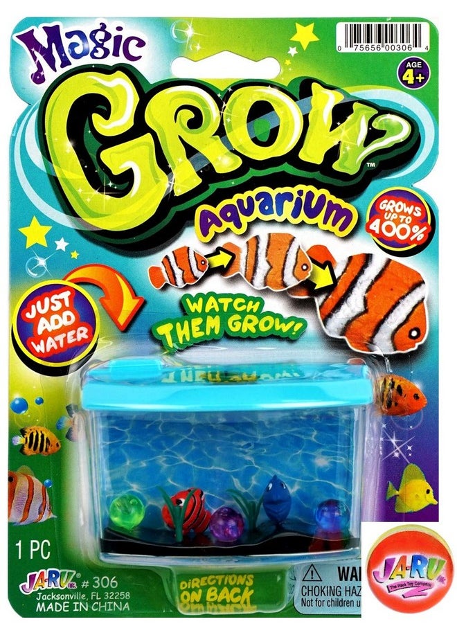 Magic Grow-Aquarium Growing-Fish Toy Set (1 Pack) Water Expanding Toys | Water Growing Animals Deep Sea Creatures Toys | Best Gift Idea Birthday Boy And Girl | Party Favor-Kid Toy. 306-1A