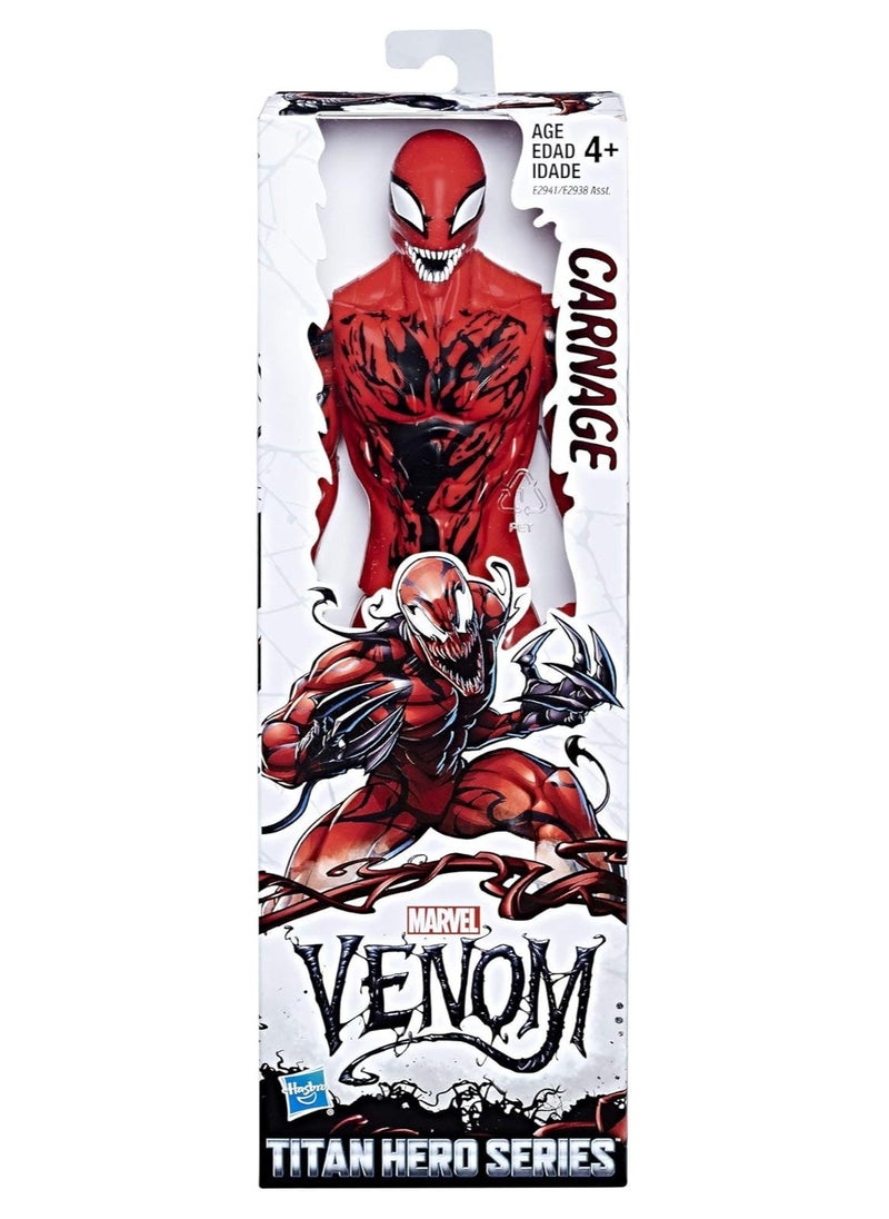 Marvel Venom Titan Hero Series 12-inch Carnage Figure