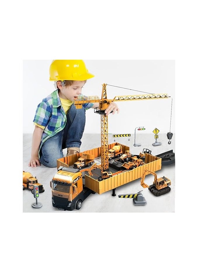 Steel Construction Toy Set