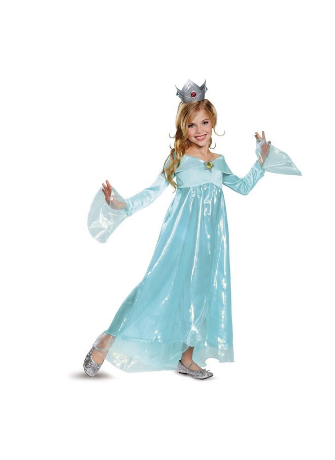 Rosalina Deluxe Costume, Blue, Medium (7-8)