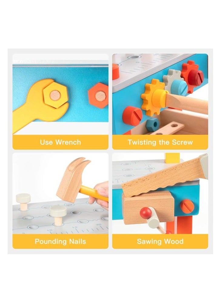 Wooden Play Tools Workbench