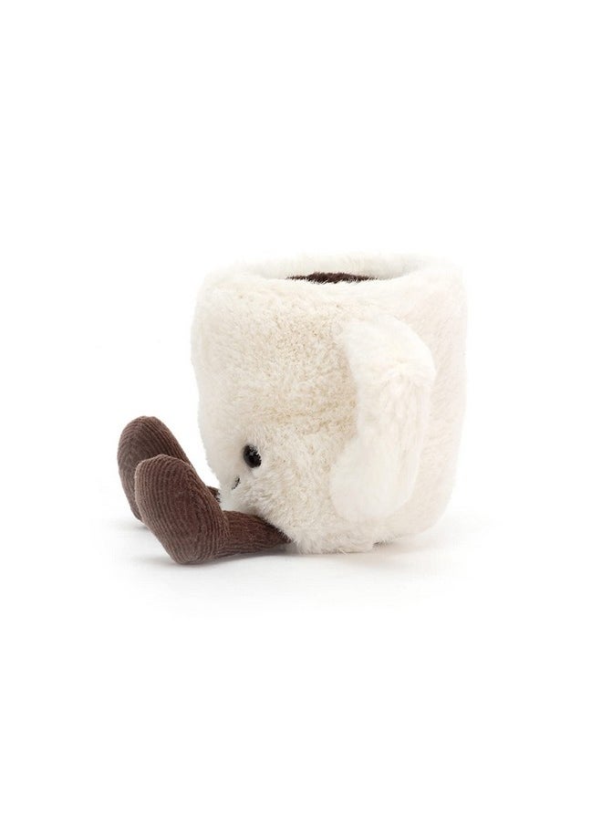 Amuseables Espresso Cup Coffee Stuffed Toy, 4 Inches | Drink Plush | Fun Gift Idea