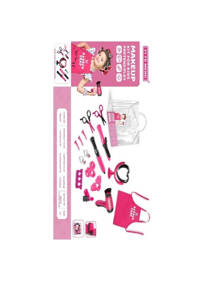 Hair Saloon Toys for Girls 17 Pcs