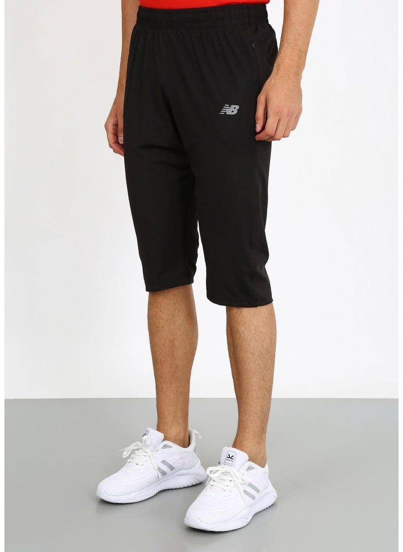 Nbtmcp-Bk Men's Capri Tights