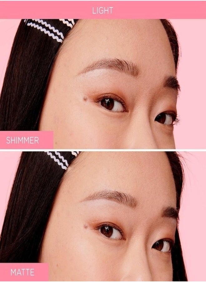 Benefit High Brow Dual Ended Highlighting Eyebrow Pencil Medium - Almond Cream (Matte End) Honey Glow 1.2 g