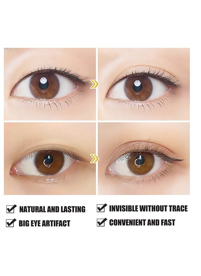 Double Eyelid Cream， Shaping Styling Cream Waterproof Double-fold Eyelids Cream with Tool Long Lasting Invisible 5ml