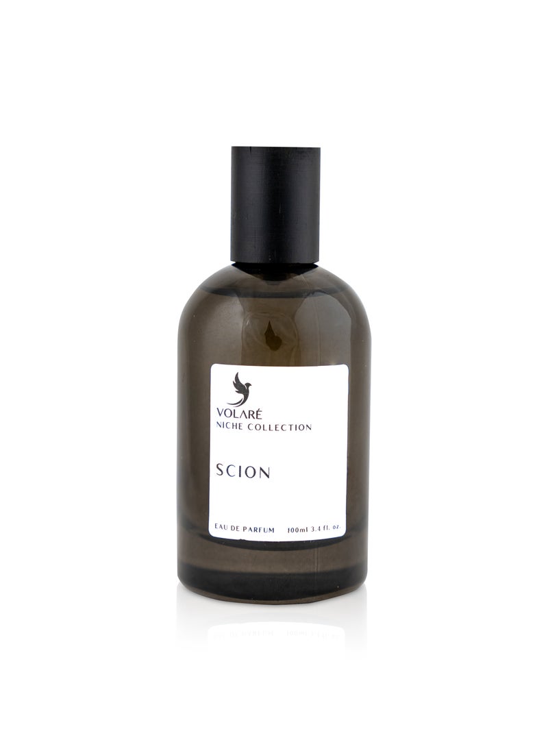 Volare Scion Niche Collection Eau De Parfum for Men, 100ml - Sophisticated Woody and Floral Fragrance