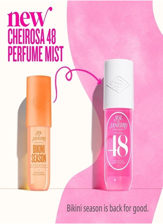 Sol de Janeiro Brazilian Crush Cheirosa '48 Perfume Mist 240ml – Long-Lasting Warm Vanilla & Woodsy Fragrance for All-Day Sophistication