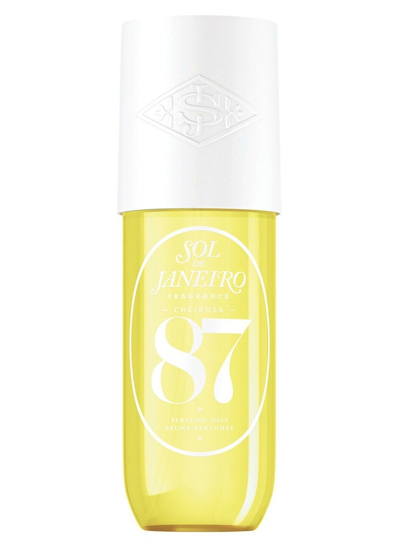 SOL DE JANEIRO Cheirosa 87 Perfume Mist – Tropical Fruity Floral Fragrance with Warm Sandalwood & Vanilla Notes – 240ml