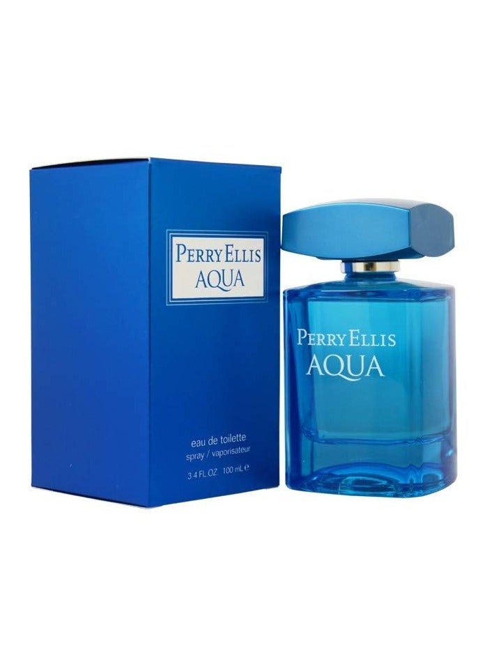 Perry Ellis Aqua Eau de Toilette Spray for Men - 3.4oz (100ml)