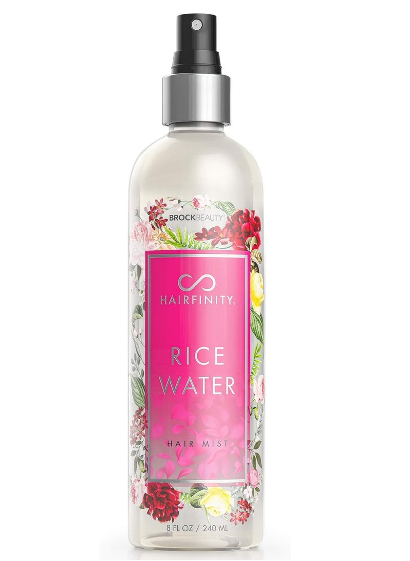 Rice Water hair mist for keratin and Color Treated Hair 8oz