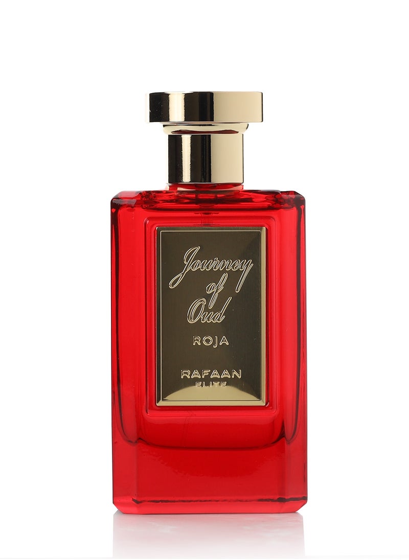 Journey Of Oud Rafaan Elite Collection Roja By La Parfum Galleria Eau De Parfum 100ML– Women's Luxury Fragrance with Raspberry, Rose, and Vanilla Notes