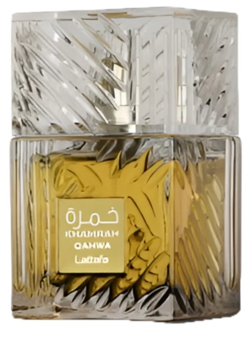 ☕ Lattafa Unisex Khamrah Qahwa EDP Spray 3.4 oz – A Sensory Coffee Experience