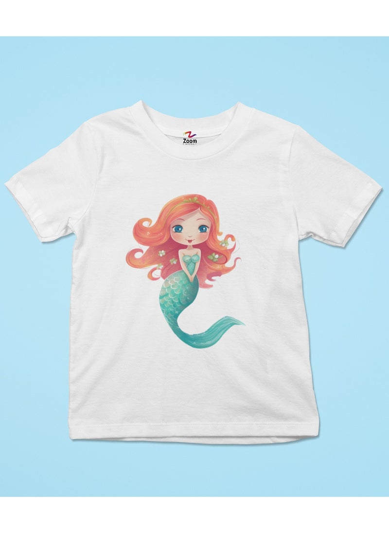 Mermaid Design T-Shirt