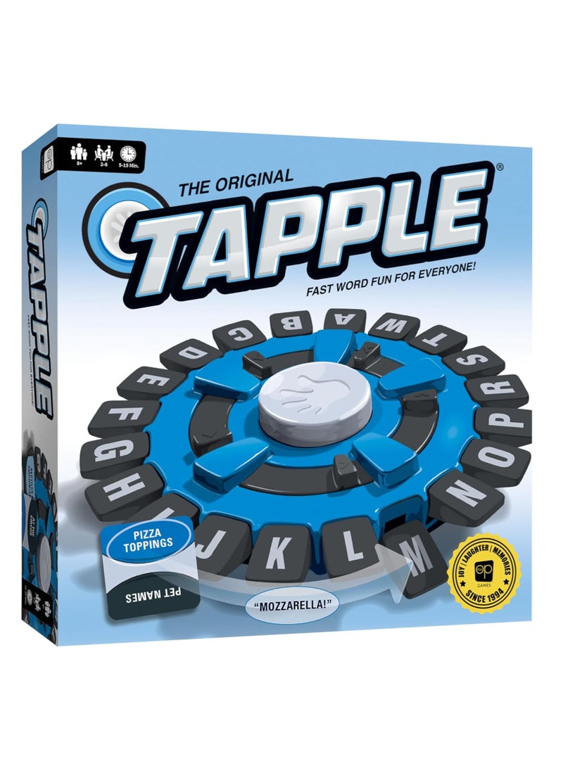 Tapple Word Game, Fast-Paced Family Board Game for Adults and Kids