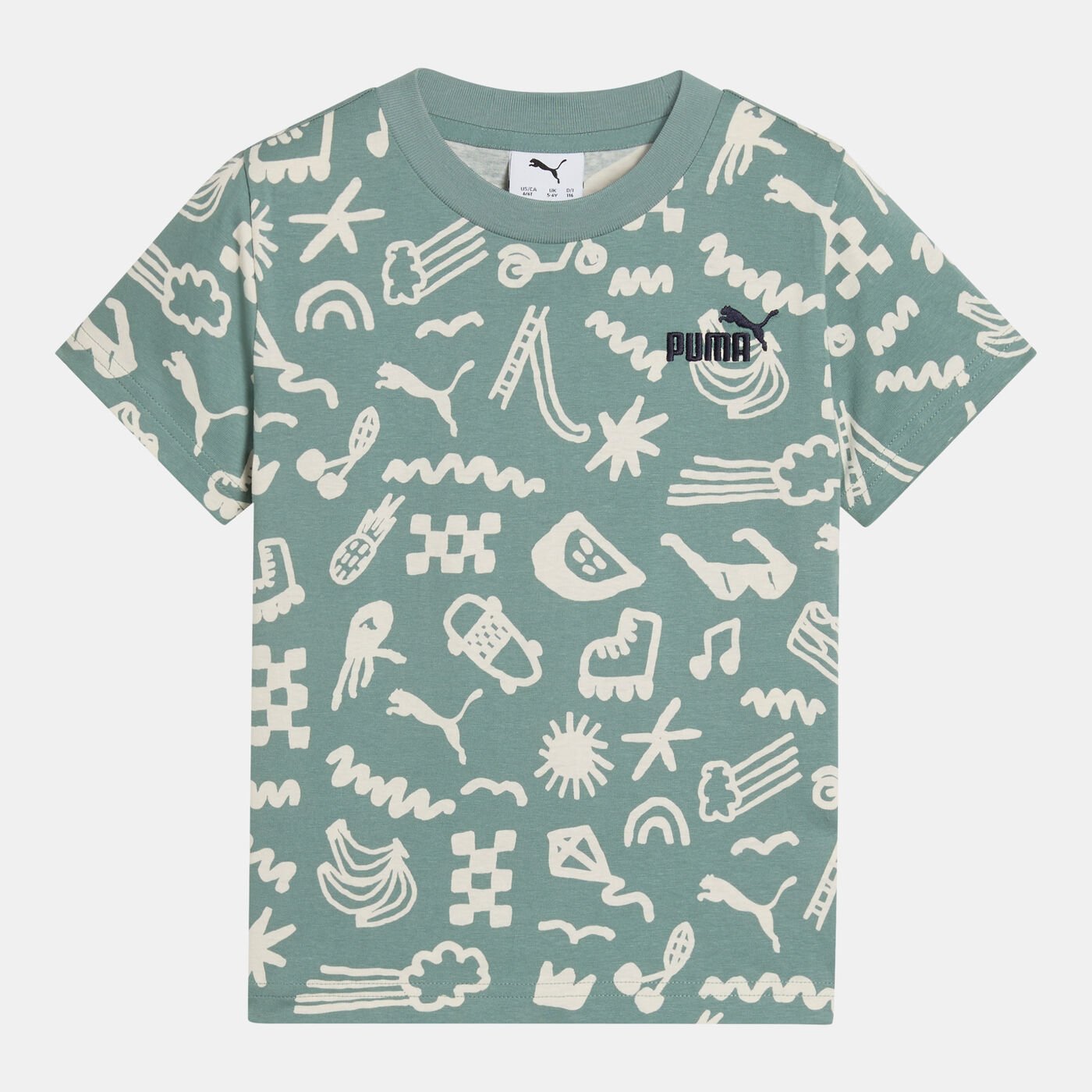 Kids' Sandy Adventures Allover Print T-Shirt