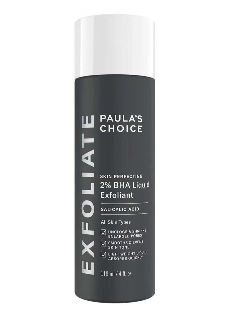 Paula's Choice Skin Perfecting Liquid Exfoliant Black-White 118ml