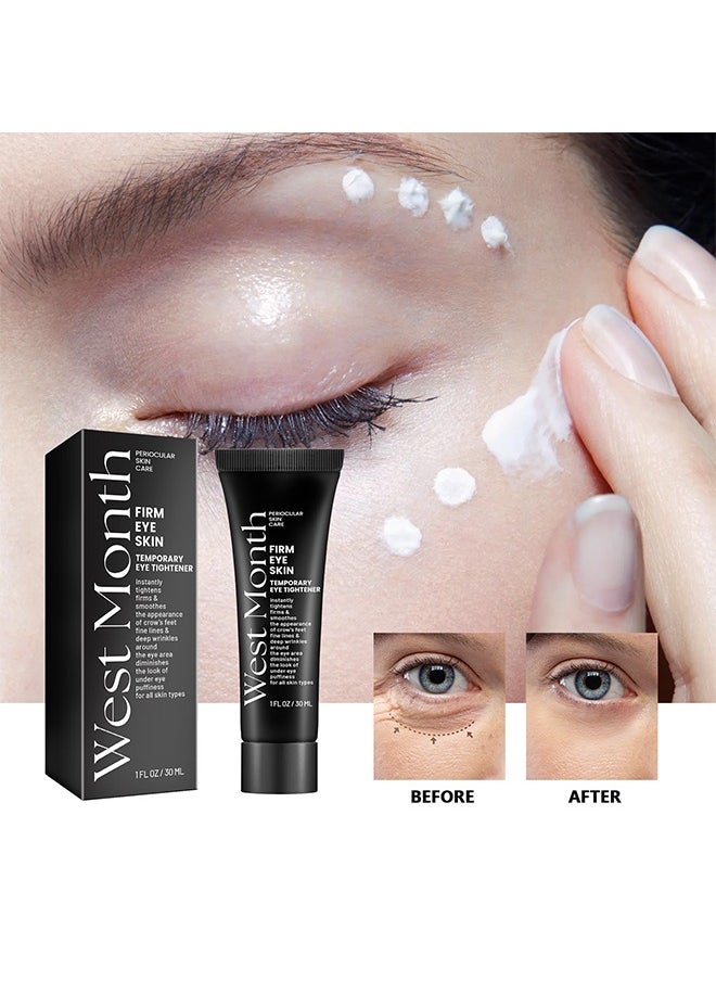 Firm Eye Skin，Eye Firming Cream,Reduces Fine Lines Bags Dark Circles and Crow's Feet