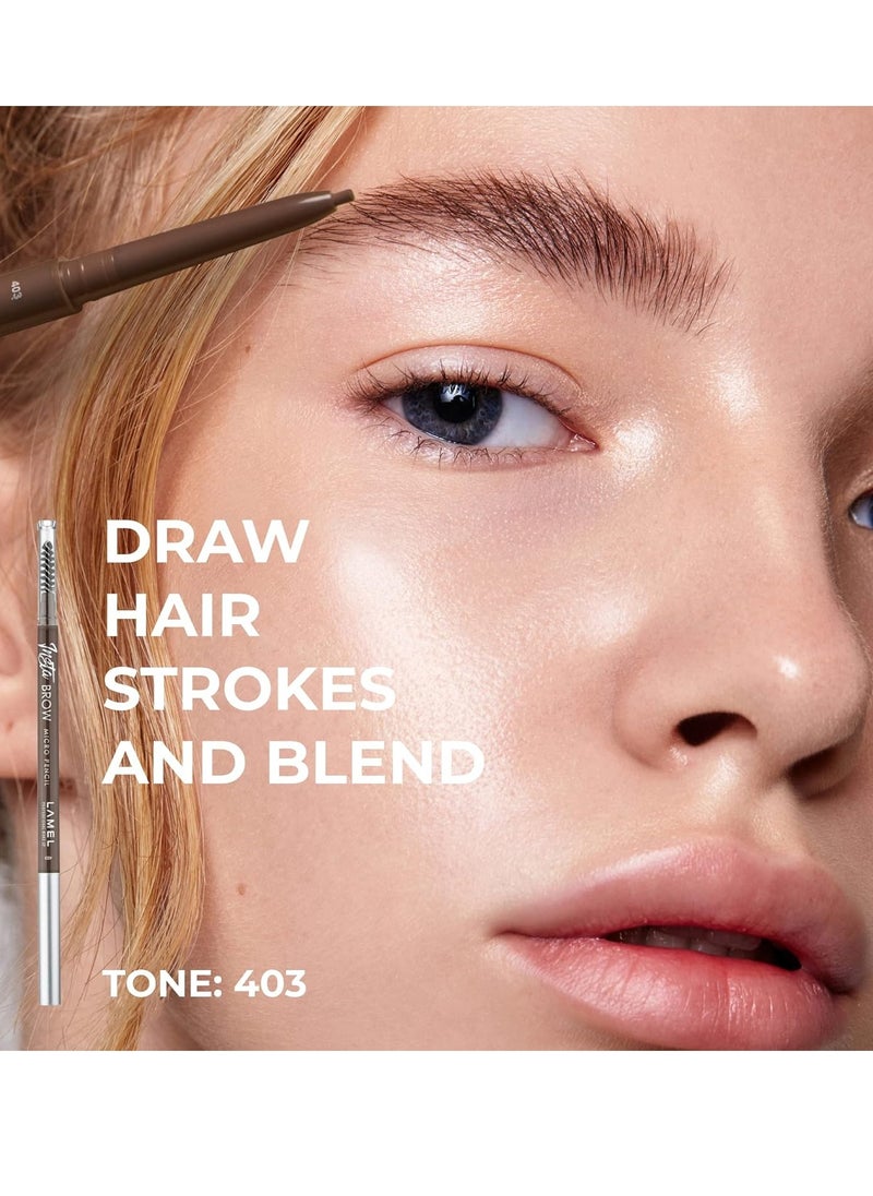 Lamel Micro Brow Pencil 401 Espresso 0.12gm