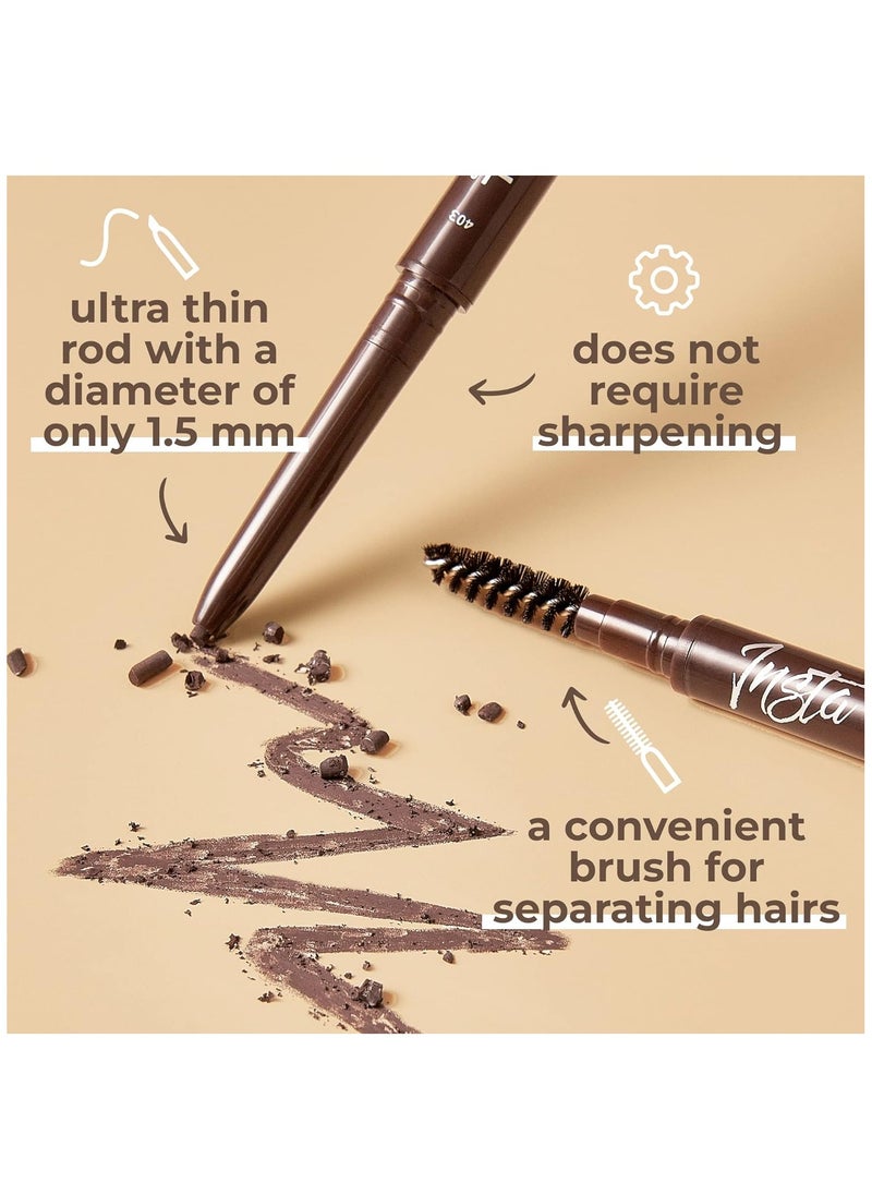 Lamel Micro Brow Pencil 401 Espresso 0.12gm