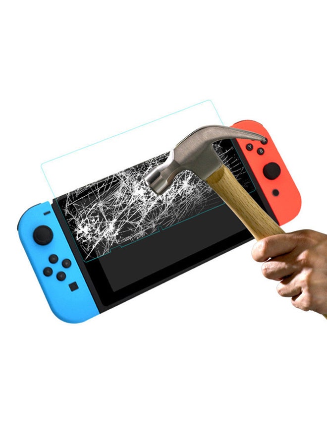 Pack Of 2 9 H Tempered Glass Screen Protector For Nintendo Switch