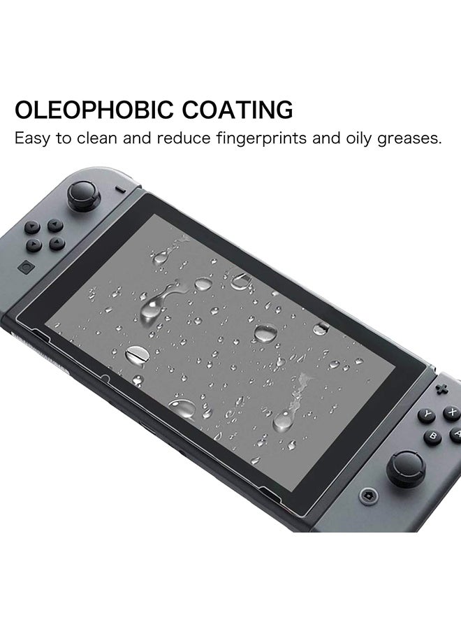 Pack Of 2 9 H Tempered Glass Screen Protector For Nintendo Switch