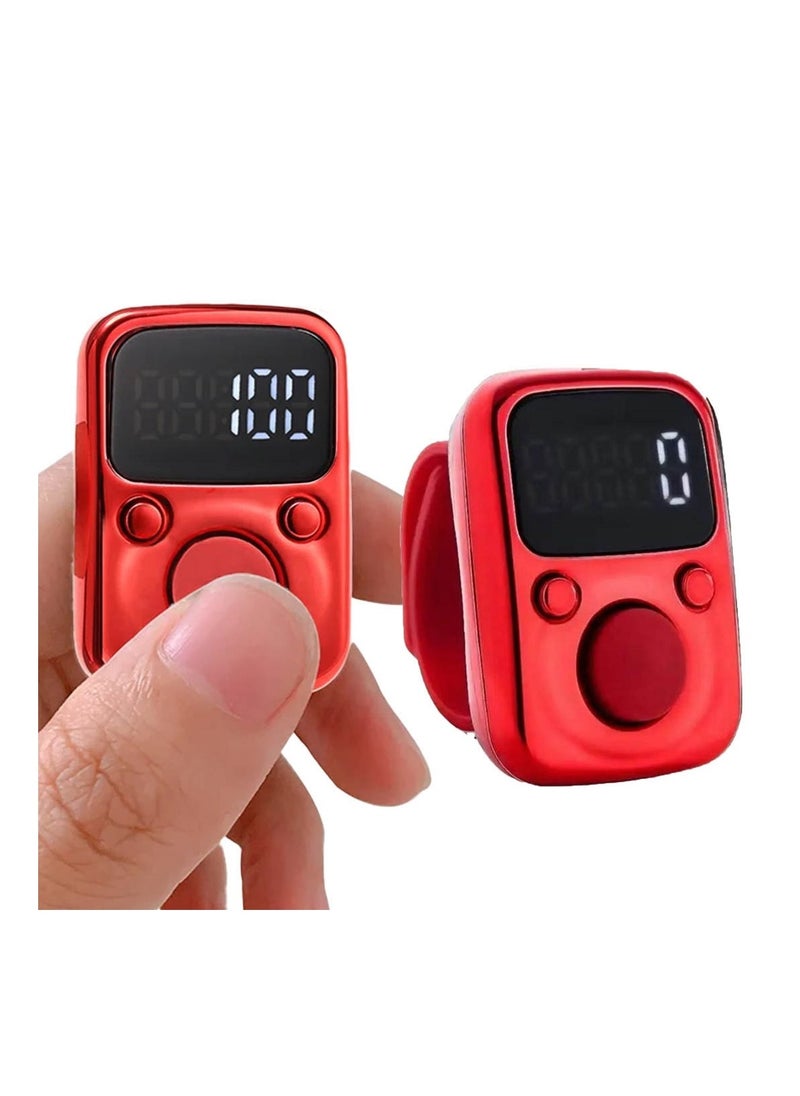 Digital Tasbeeh Ring With LCD Display Screen