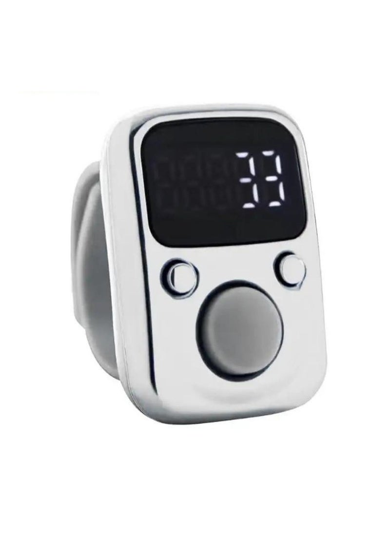 Digital Tasbeeh Ring With LCD Display Screen