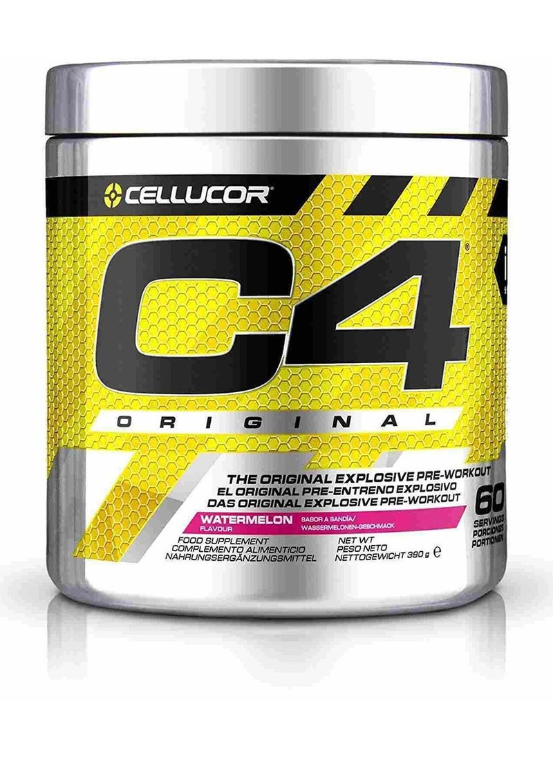 C4 Original Explosive Watermelon Flavor 390 Grams 60 Serving